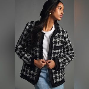 New Women’s Ollari Tweed Blazer By Anthropologie!!🔥🔥🔥